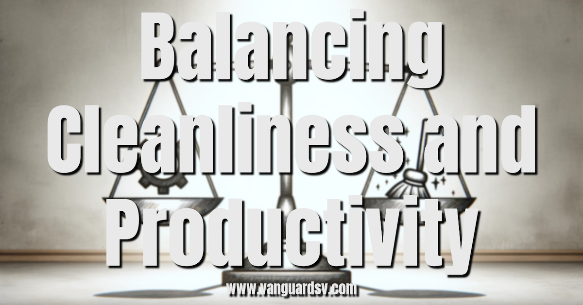 Balancing Cleanliness and Productivity: Tips for Businesses