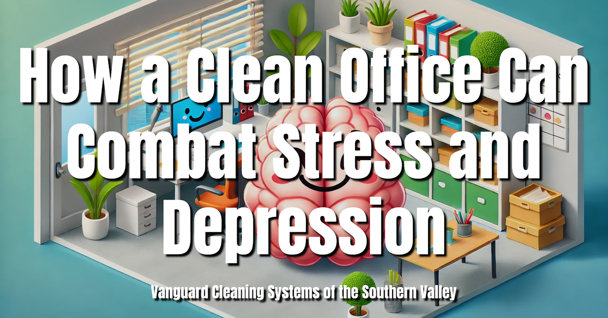 How a Clean Office Can Combat Stress and Depression