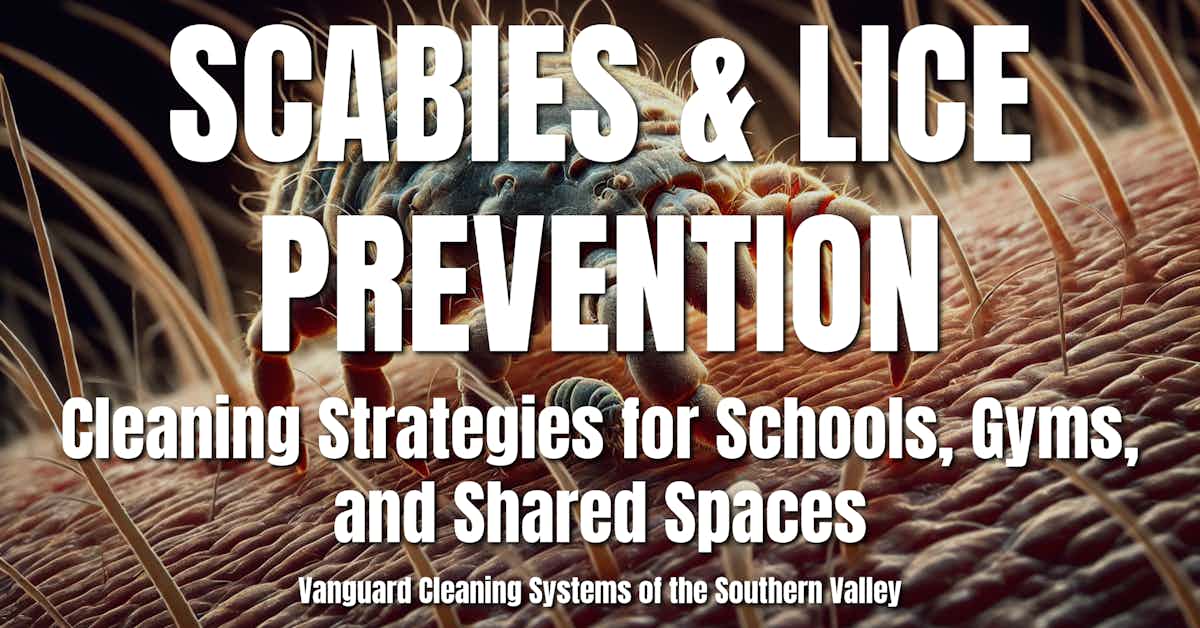 Scabies and Lice Prevention: Cleaning Strategies for Schools, Gyms, and Shared Spaces