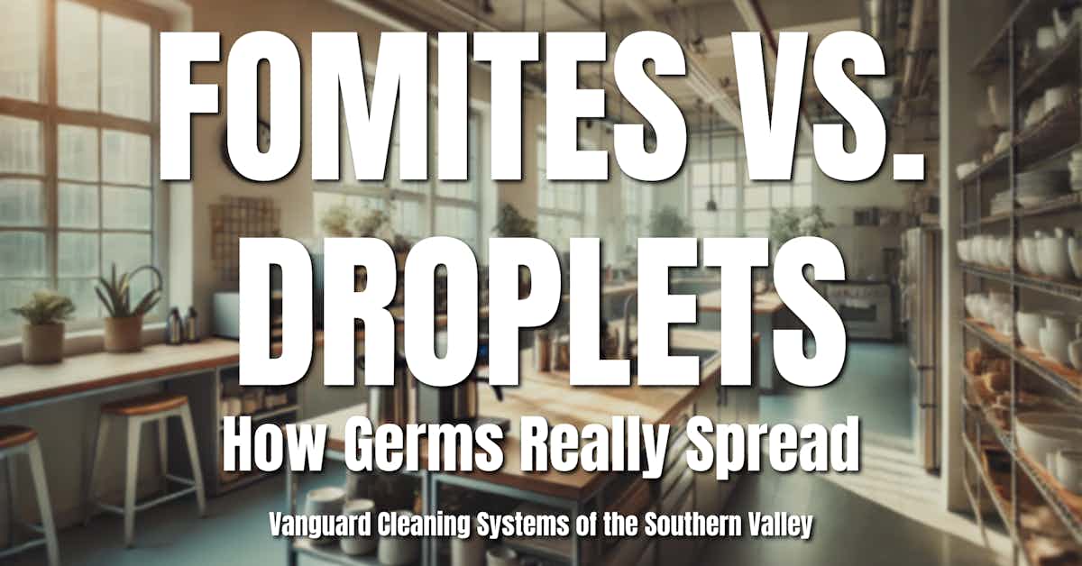 Fomites vs. Droplets How Germs Really Spread