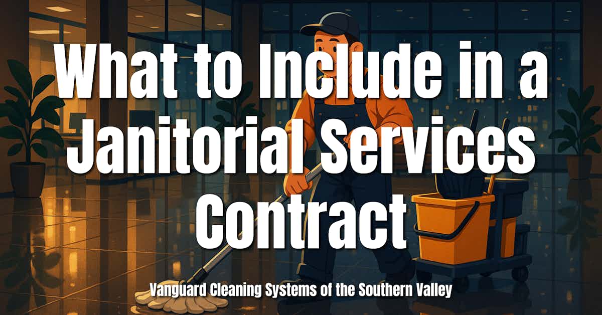 What to Include in a Janitorial Services Contract