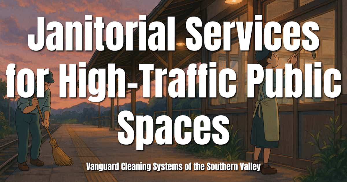 Janitorial Services for High-Traffic Public Spaces