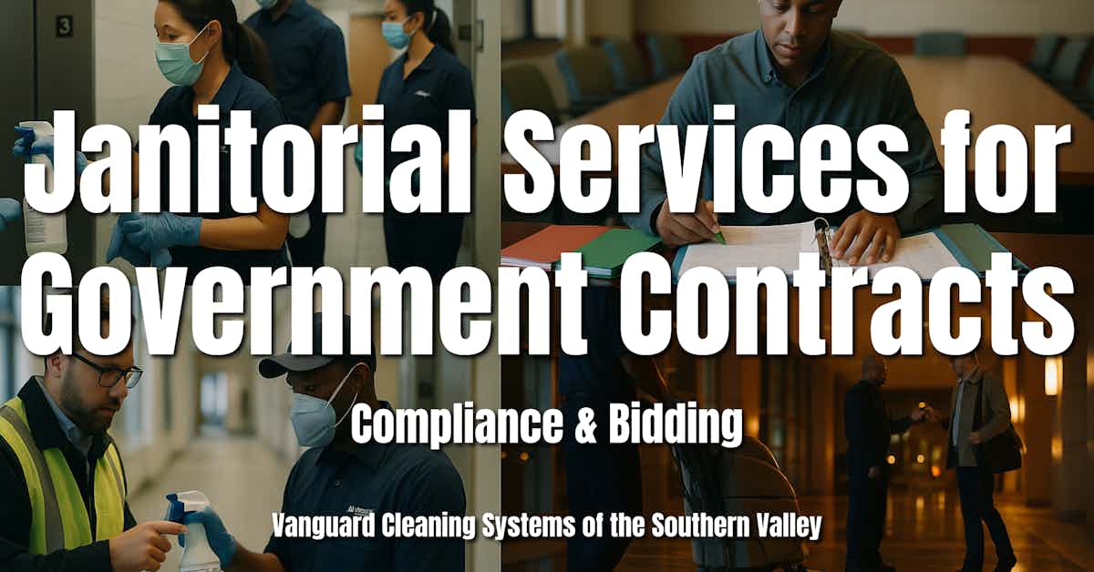 Janitorial Services for Government Contracts: Compliance & Bidding