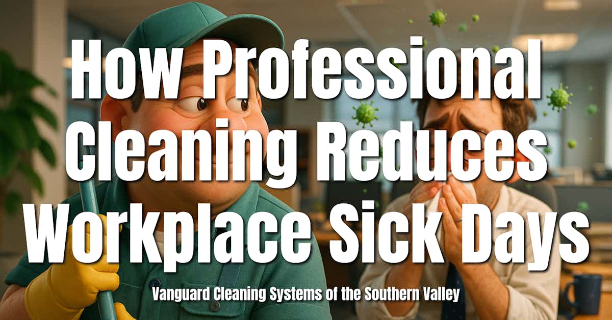How Professional Cleaning Reduces Workplace Sick Days