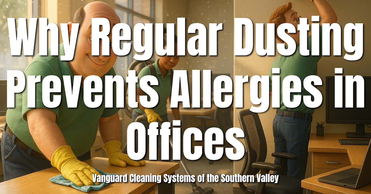 Why Regular Dusting Prevents Allergies in Offices