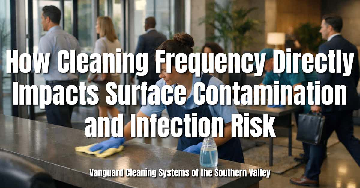 How Cleaning Frequency Directly Impacts Surface Contamination and Infection Risk