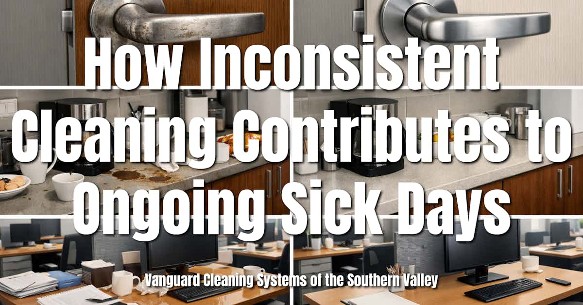 How Inconsistent Cleaning Contributes to Ongoing Sick Days