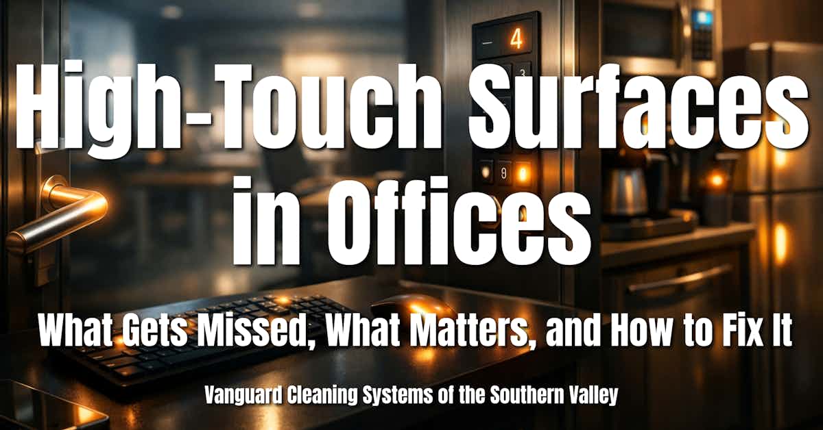 High-Touch Surfaces in Offices What Gets Missed, What Matters, and How to Fix It