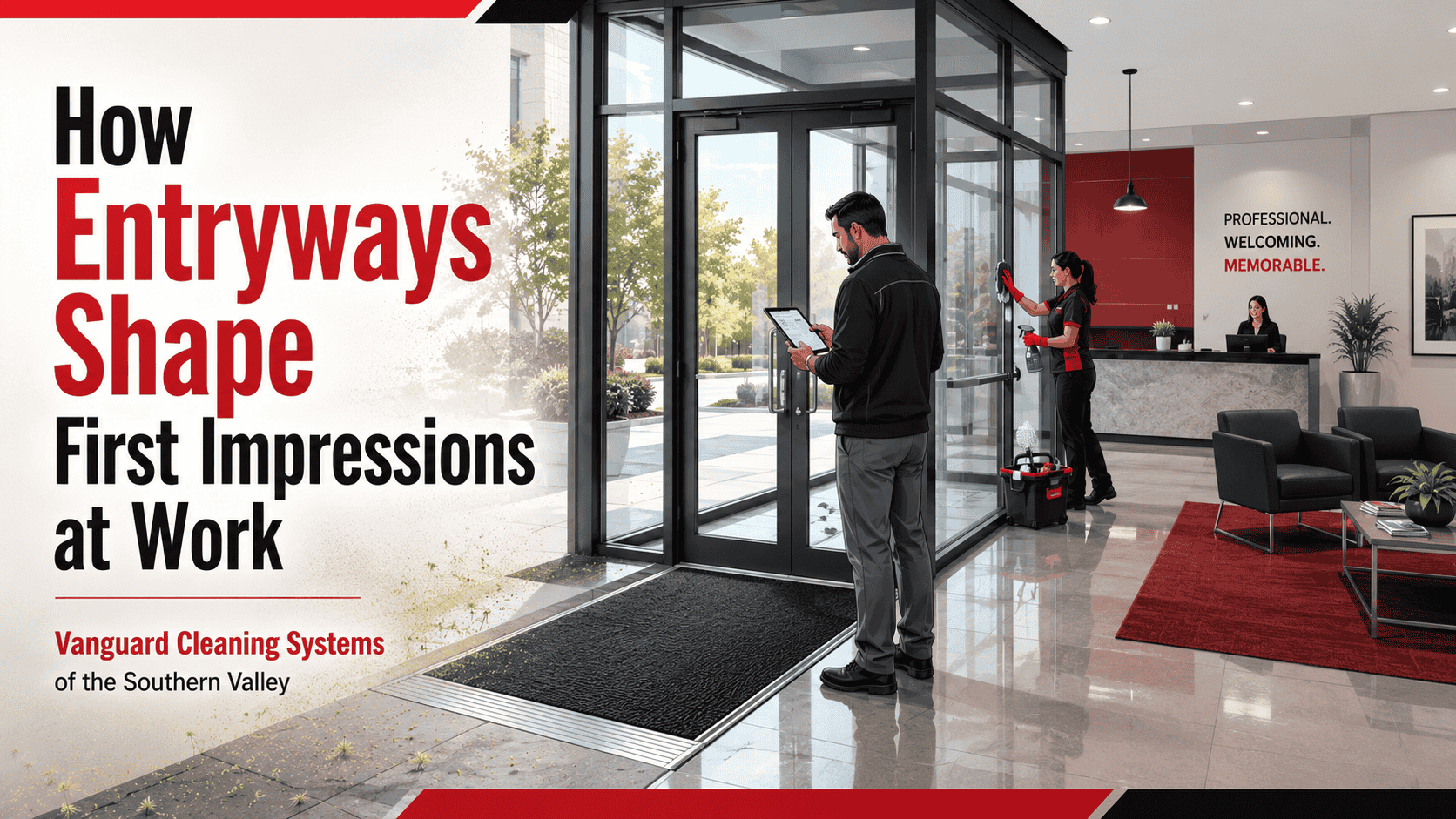 How Entryways Shape First Impressions at Work