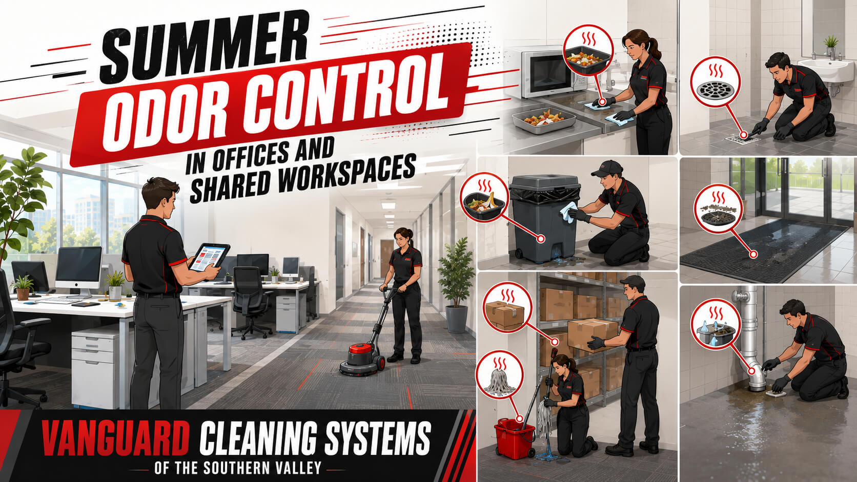 Summer Odor Control in Offices and Shared Workspaces