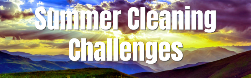 Summer Cleaning Challenges
