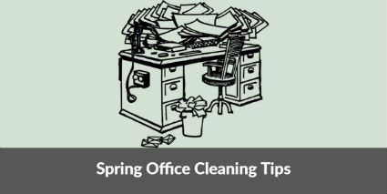 Office Cleaning Tips – Spring Office Cleaning Tips – April 2016