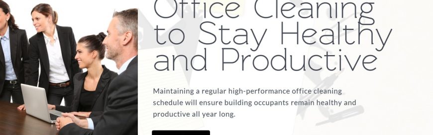 Office Cleaning to Stay Healthy and Productive