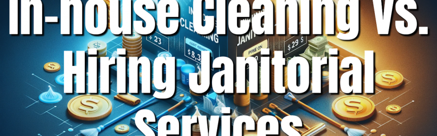 Cost Comparison: In-house Cleaning vs. Hiring Janitorial Services