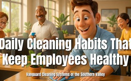 Daily Cleaning Habits That Keep Employees Healthy