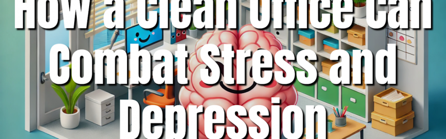 How a Clean Office Can Combat Stress and Depression