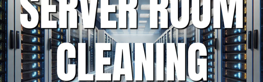 Server Room Cleaning [VIDEO]