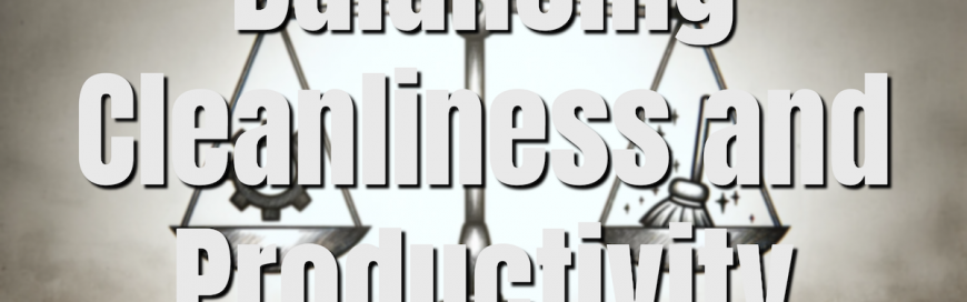 Balancing Cleanliness and Productivity: Tips for Businesses