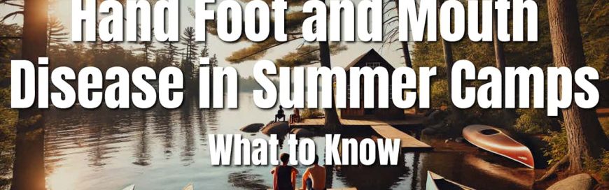 Hand Foot and Mouth Disease in Summer Camps: What to Know