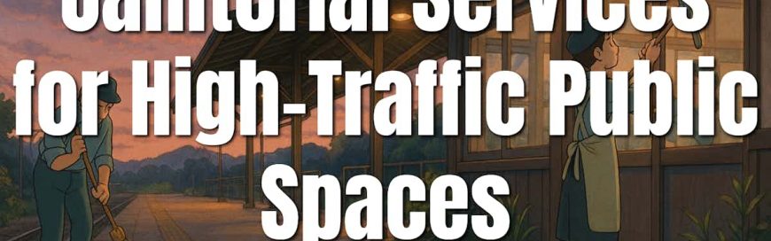 Janitorial Services for High-Traffic Public Spaces