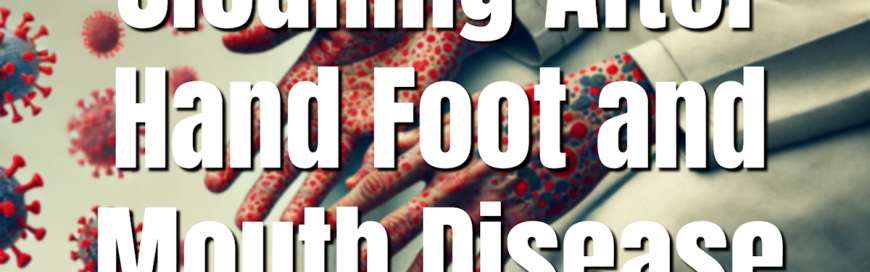 Cleaning After Hand Foot and Mouth Disease [VIDEO]