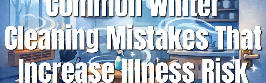 Common Winter Cleaning Mistakes That Increase Illness Risk