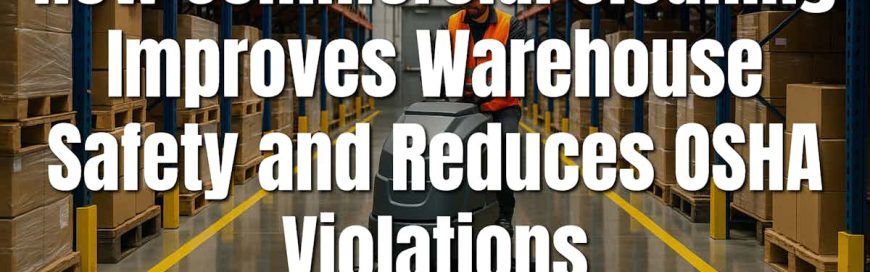 How Commercial Cleaning Improves Warehouse Safety and Reduces OSHA Violations