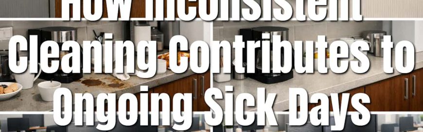 How Inconsistent Cleaning Contributes to Ongoing Sick Days
