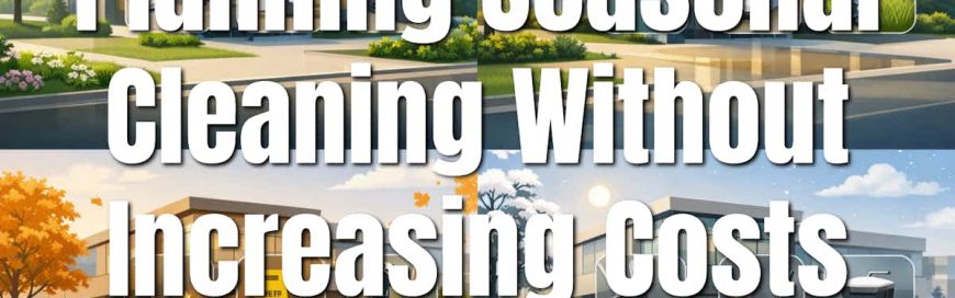 Planning Seasonal Cleaning Without Increasing Costs