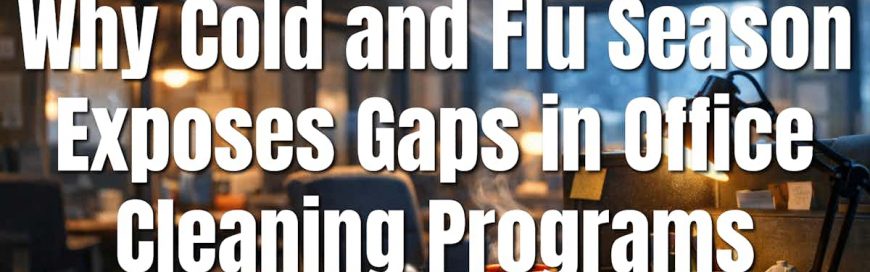 Why Cold and Flu Season Exposes Gaps in Office Cleaning Programs