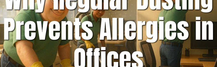 Why Regular Dusting Prevents Allergies in Offices