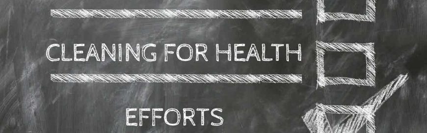 Checking Cleaning For Health Efforts