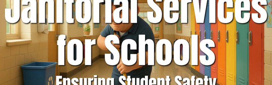 Janitorial Services for Schools: Ensuring Student Safety