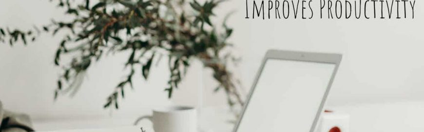 Office Cleaning Improves Productivity