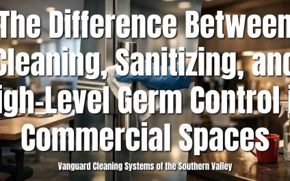 The Difference Between Cleaning, Sanitizing, and High-Level Germ Control in Commercial Spaces