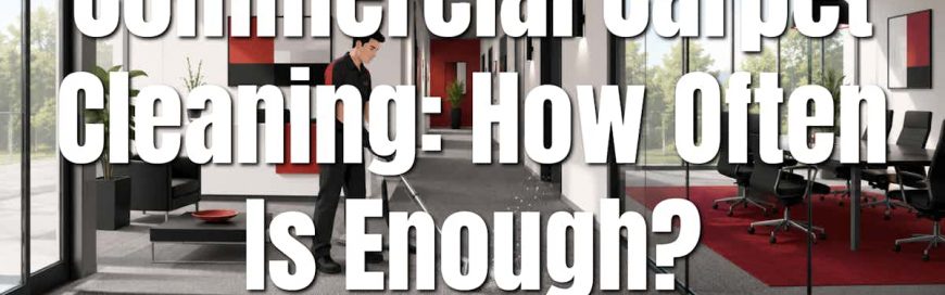 Commercial Carpet Cleaning: How Often Is Enough?