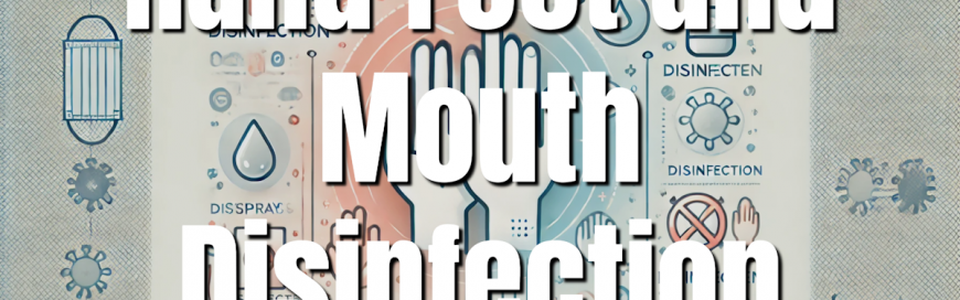 Hand Foot and Mouth sanitization [VIDEO]