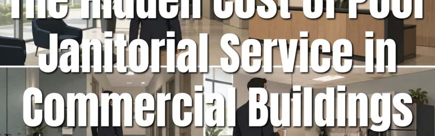The Hidden Cost of Poor Janitorial Service in Commercial Buildings