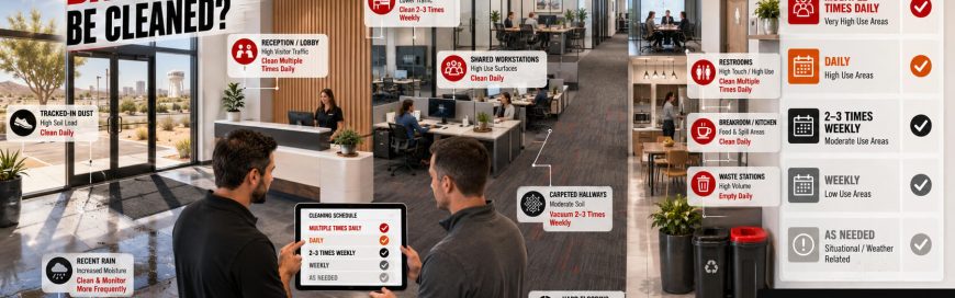 How Often Should a Bakersfield Office Be Cleaned?