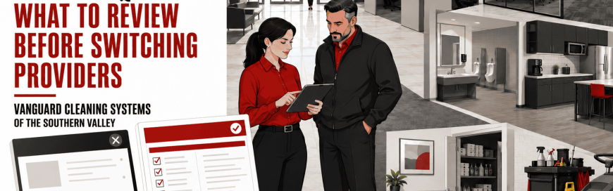 Commercial Cleaning Quality: What to Review Before Switching