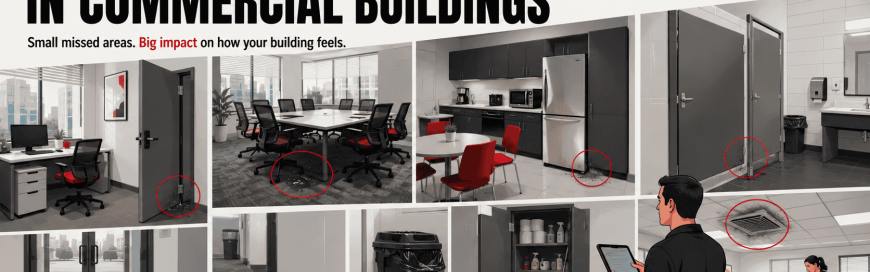 Hidden Cleaning Gaps in Commercial Buildings