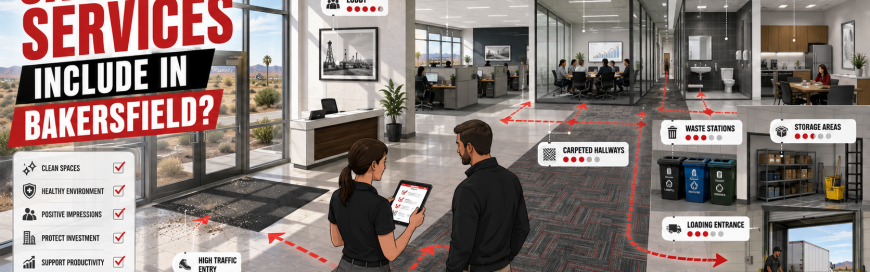 What Should Janitorial Services Include in Bakersfield?