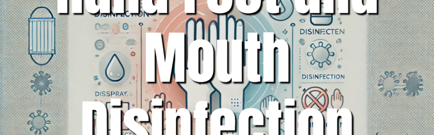 Hand Foot and Mouth sanitization [VIDEO]