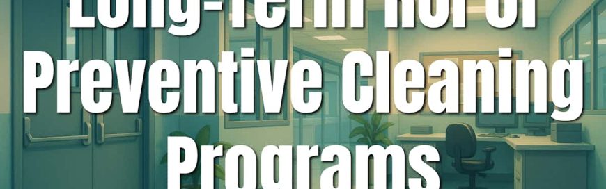 Long-Term ROI of Preventive Cleaning Programs