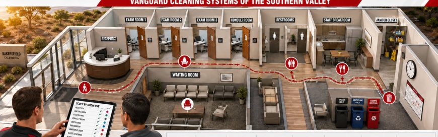 Medical Office Cleaning in Bakersfield: What Should the Scope Include?