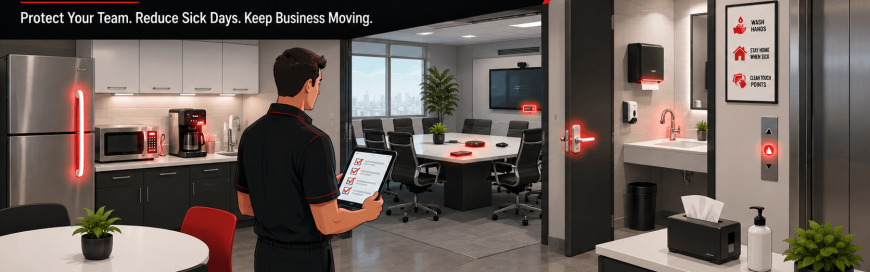 Norovirus, Shared Surfaces, and Sick-Day Prevention in Offices