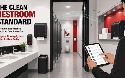 The Clean Restroom Standard: Why Employees Notice Restroom Conditions First