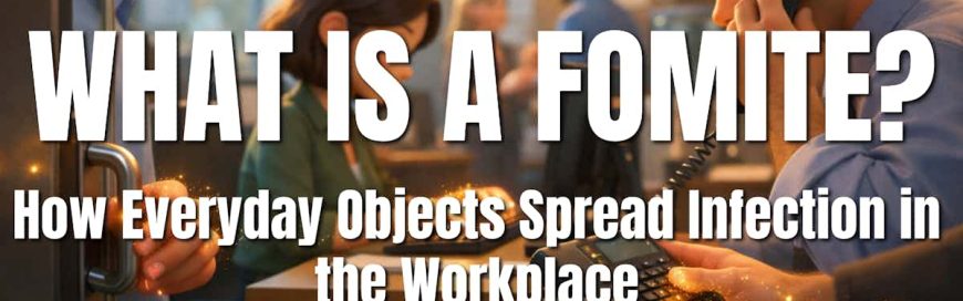 What Is a Fomite? How Everyday Objects Spread Infection in the Workplace