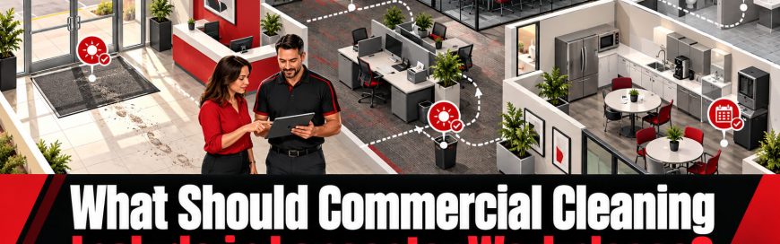 What Should Commercial Cleaning Include in Lancaster Workplaces?
