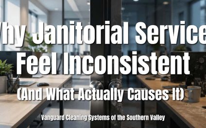Why Janitorial Services Feel Inconsistent (And What Actually Causes It)